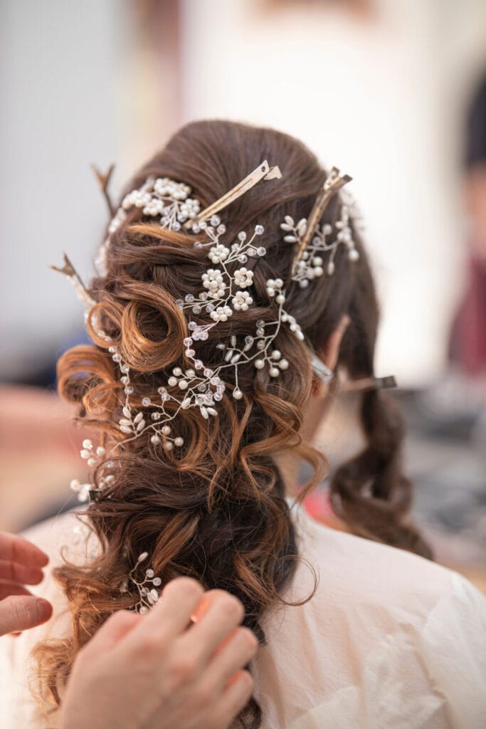 woman at the beauty salon