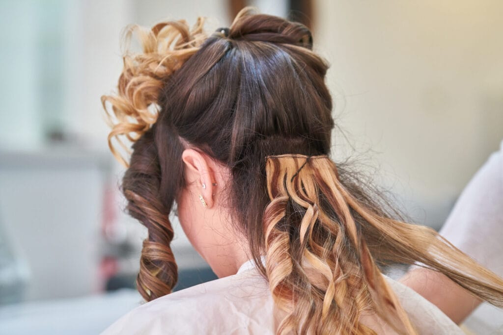 woman hairdresser